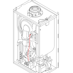 720766201 - BAXI - 800 Range - 836 - Ignition Cable